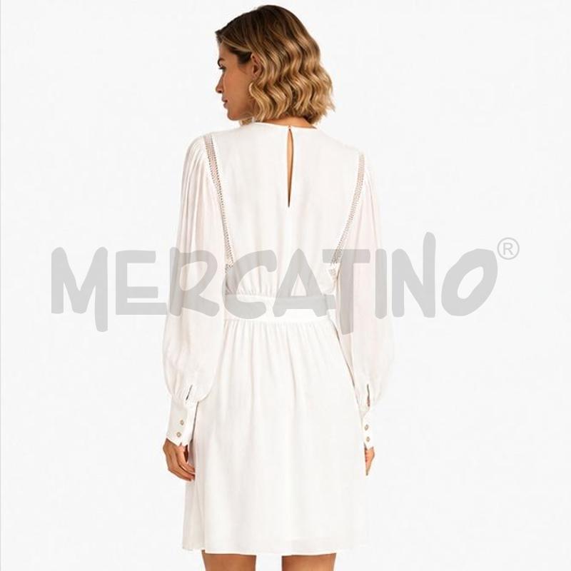 VESTITO DONNA BIACNO MACRAME MASSIMO DUTTI   | Mercatino dell'Usato Carmagnola 2