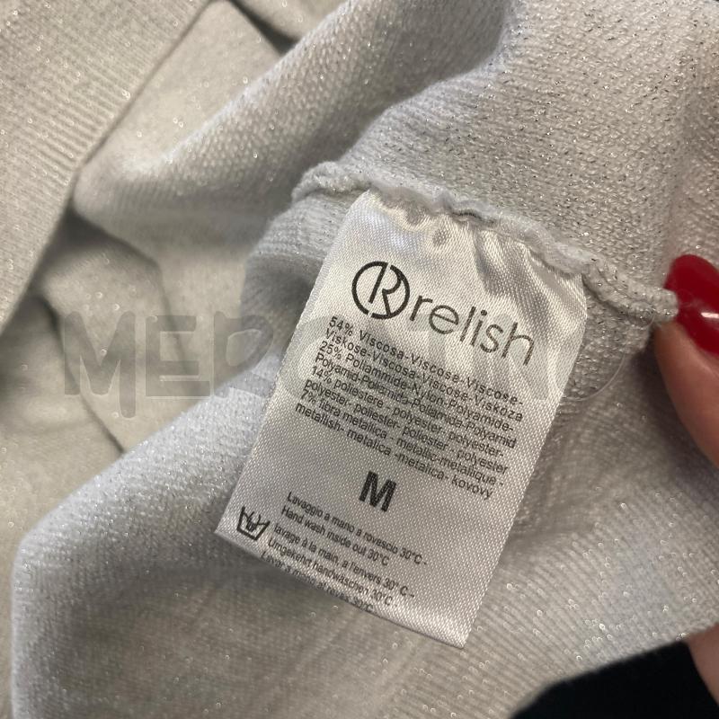 VESTITO DONNA BIANCO ARGENTO RELISCH  | Mercatino dell'Usato Carmagnola 4