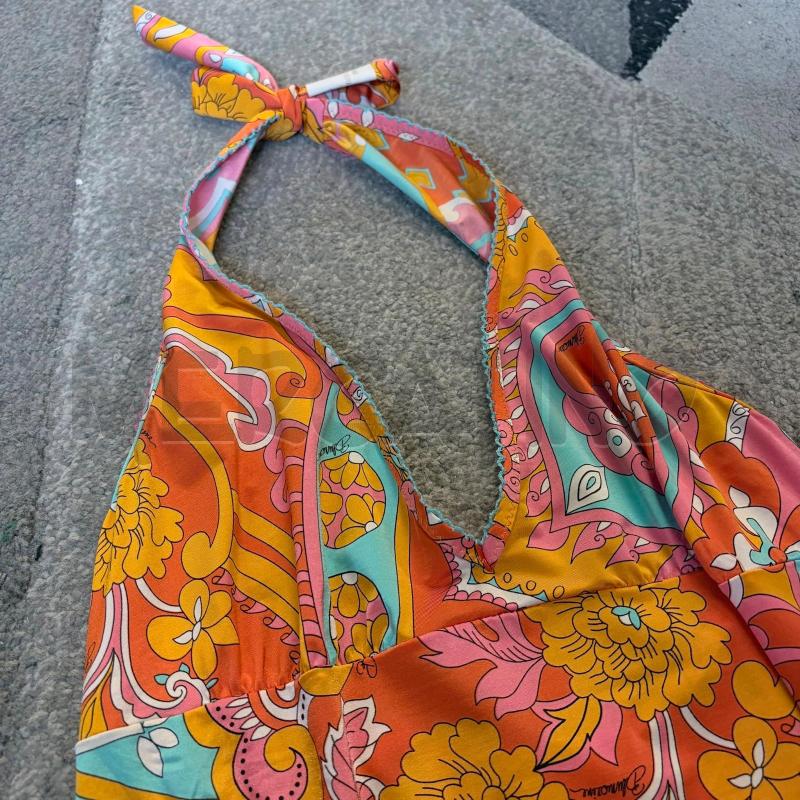 VESTITO DONNA BLUMARINE AR GIALLA STAMPA  | Mercatino dell'Usato Carmagnola 3