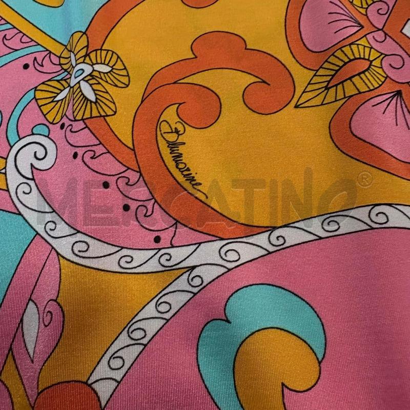 VESTITO DONNA BLUMARINE AR GIALLA STAMPA  | Mercatino dell'Usato Carmagnola 4