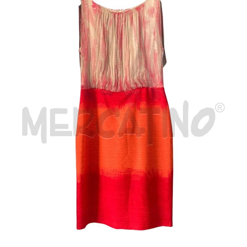 VESTITO DONNA D.EXTERIOR ROSSO AR BEIGE  | Mercatino dell'Usato Carmagnola 1