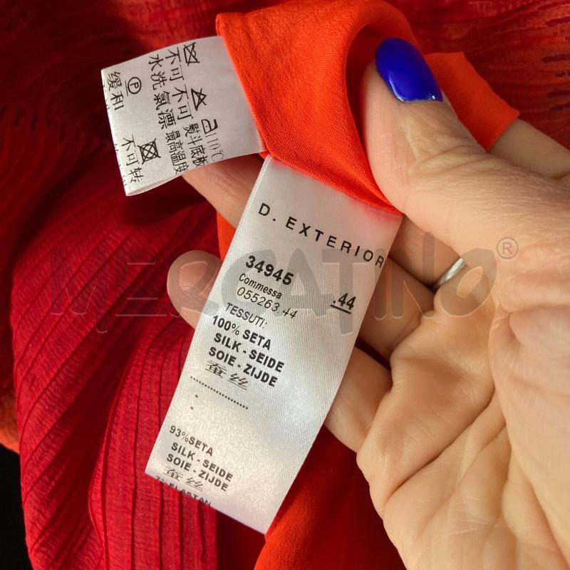 VESTITO DONNA D.EXTERIOR ROSSO AR BEIGE  | Mercatino dell'Usato Carmagnola 2