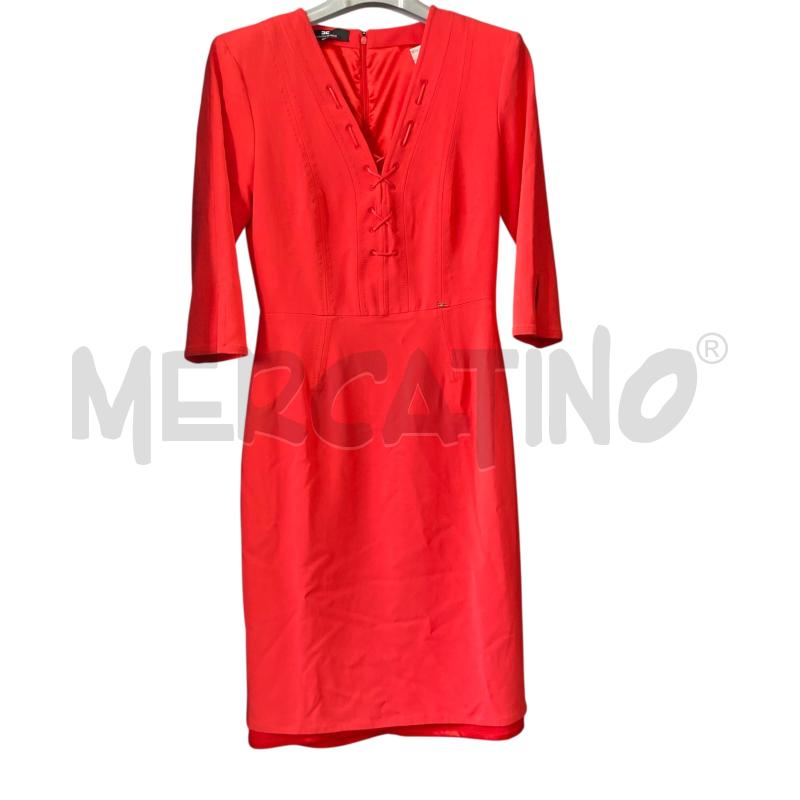 VESTITO DONNA ELISABETTA FRANCHI CORALLO ROV  | Mercatino dell'Usato Carmagnola 1