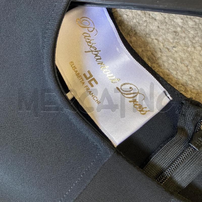 VESTITO DONNA ELISABETTA FRANCHI NERO TASCHE | Mercatino dell'Usato Carmagnola 3