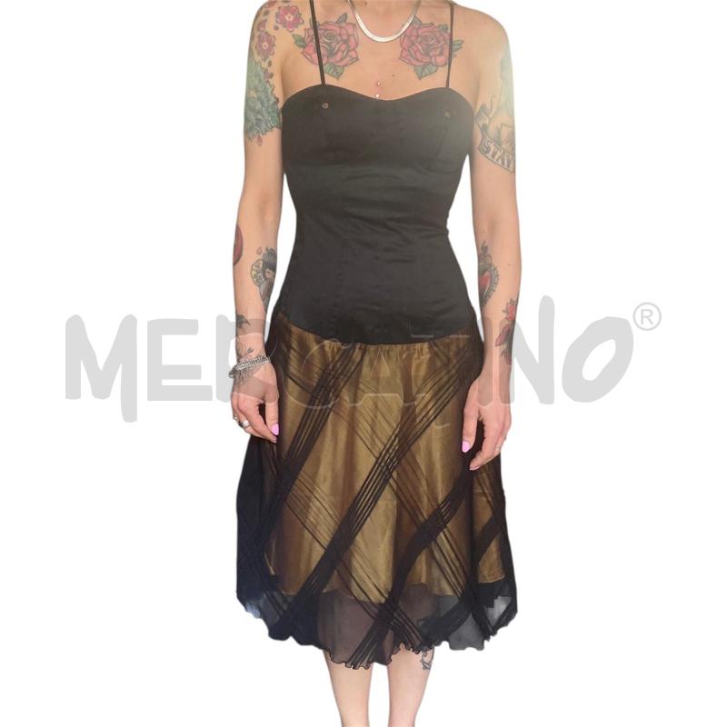 VESTITO DONNA JEANS PAUL GAUTIER GONNA BASE GIALLE  | Mercatino dell'Usato Carmagnola 1