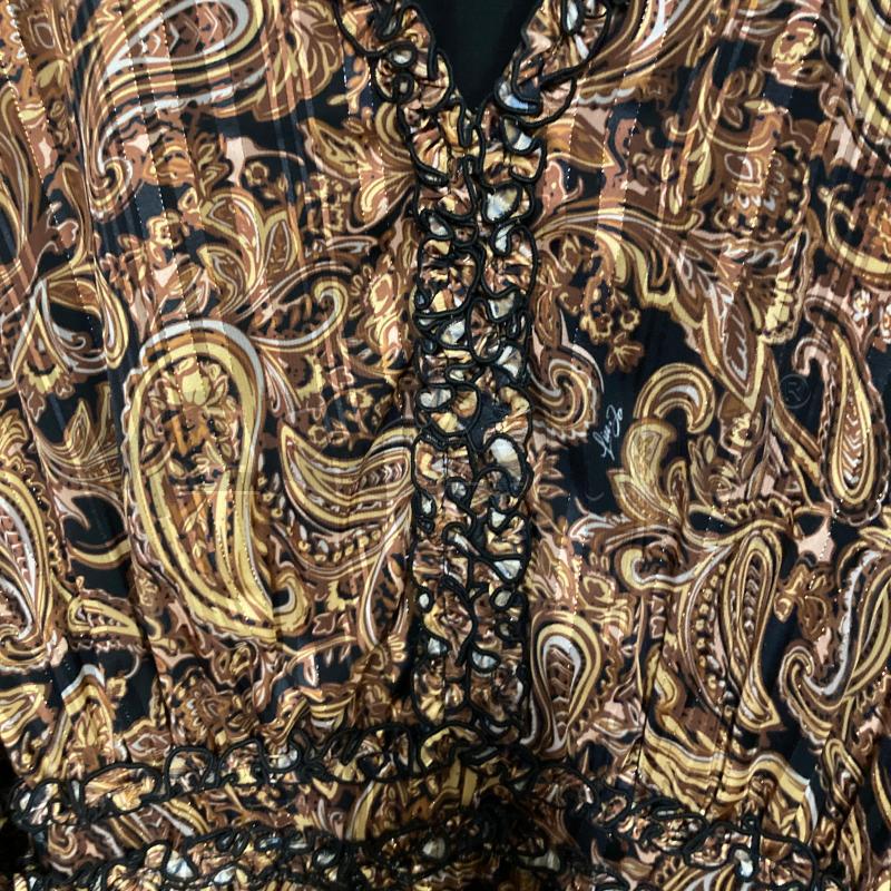VESTITO DONNA LIU JO SENAPE ELASTICO VITA  | Mercatino dell'Usato Carmagnola 3