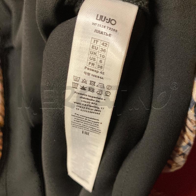 VESTITO DONNA LIU JO SENAPE ELASTICO VITA  | Mercatino dell'Usato Carmagnola 5