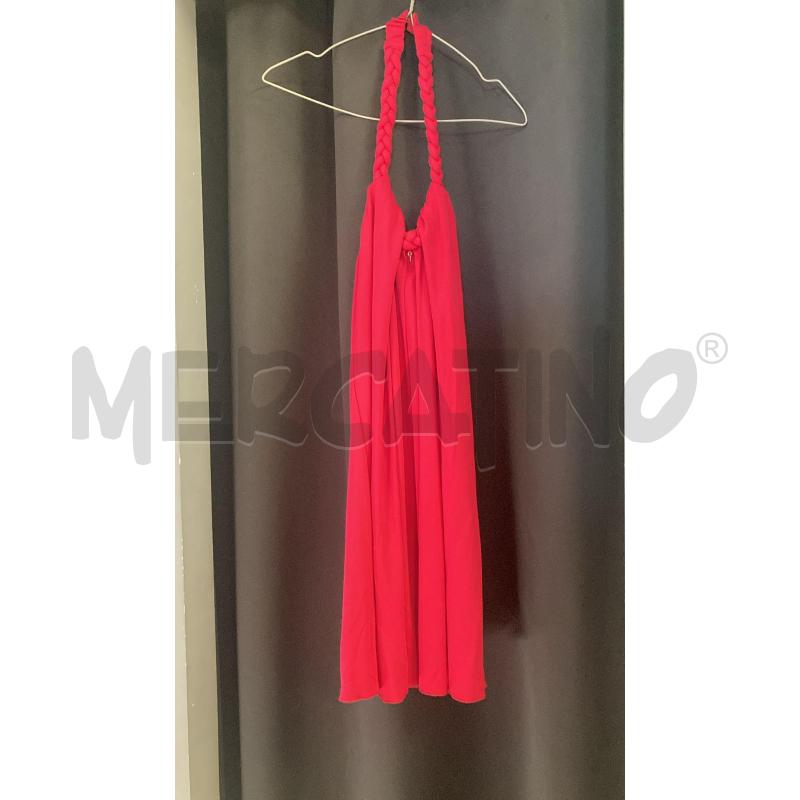 VESTITO DONNA MAGENTA ELISABETTA FRANCHI TRECCIA COLLO  | Mercatino dell'Usato Carmagnola 4