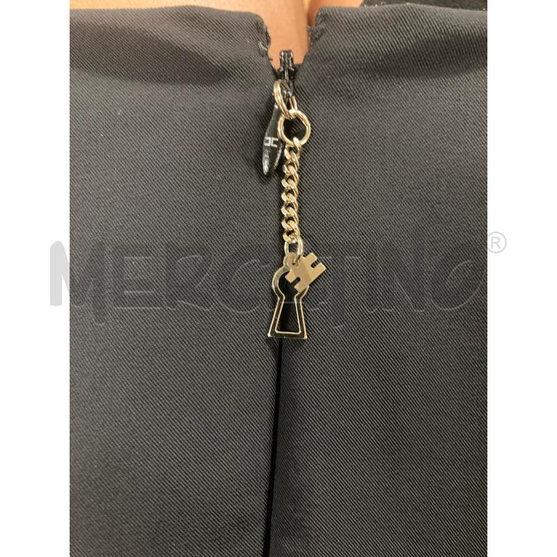 VESTITO DONNA NERO ELISABETTA FRANCHI PASSEPARTOUT DRESS  | Mercatino dell'Usato Carmagnola 5