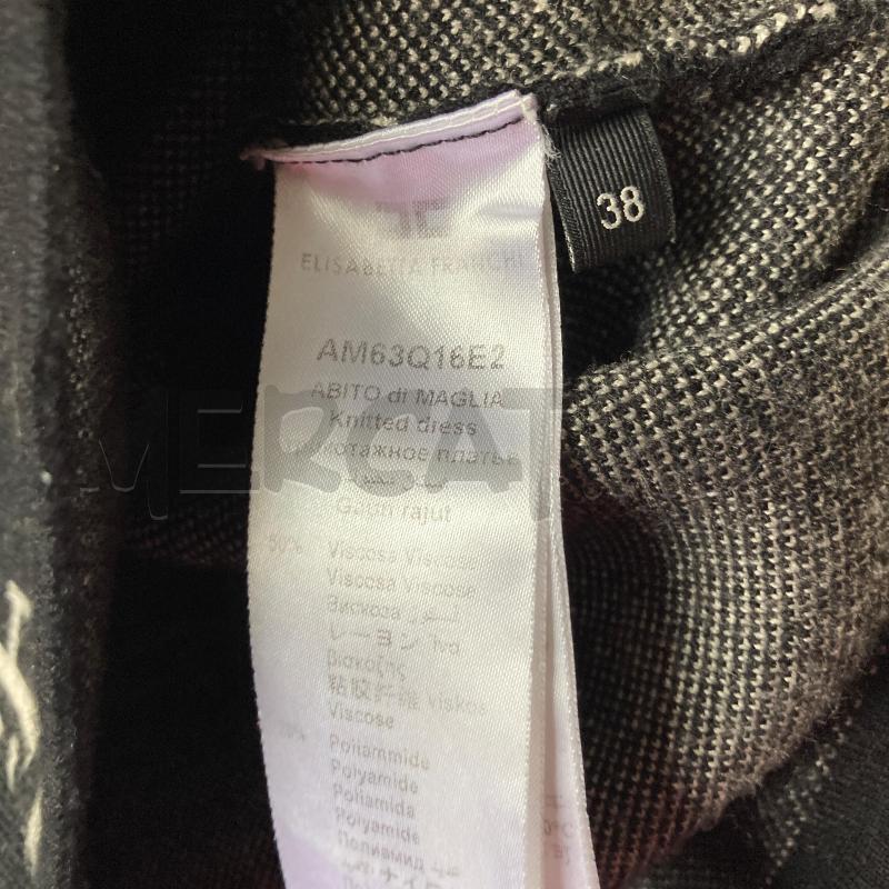 VESTITO DONNA NERO ELISABETTA FRANCHI TUBINO LUPETTO  | Mercatino dell'Usato Carmagnola 4