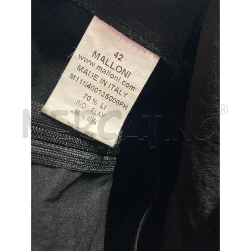 VESTITO DONNA NERO MALLONI DA COLLO  | Mercatino dell'Usato Carmagnola 4