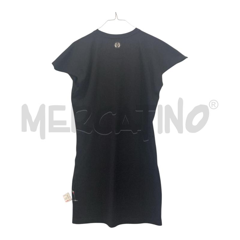 VESTITO DONNA NERO PLEIN STAMPA CHIARA  | Mercatino dell'Usato Carmagnola 4