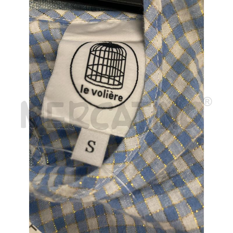 VESTITO DONNA QUADRETTI AZ ORO LE VOLIERE  | Mercatino dell'Usato Carmagnola 4