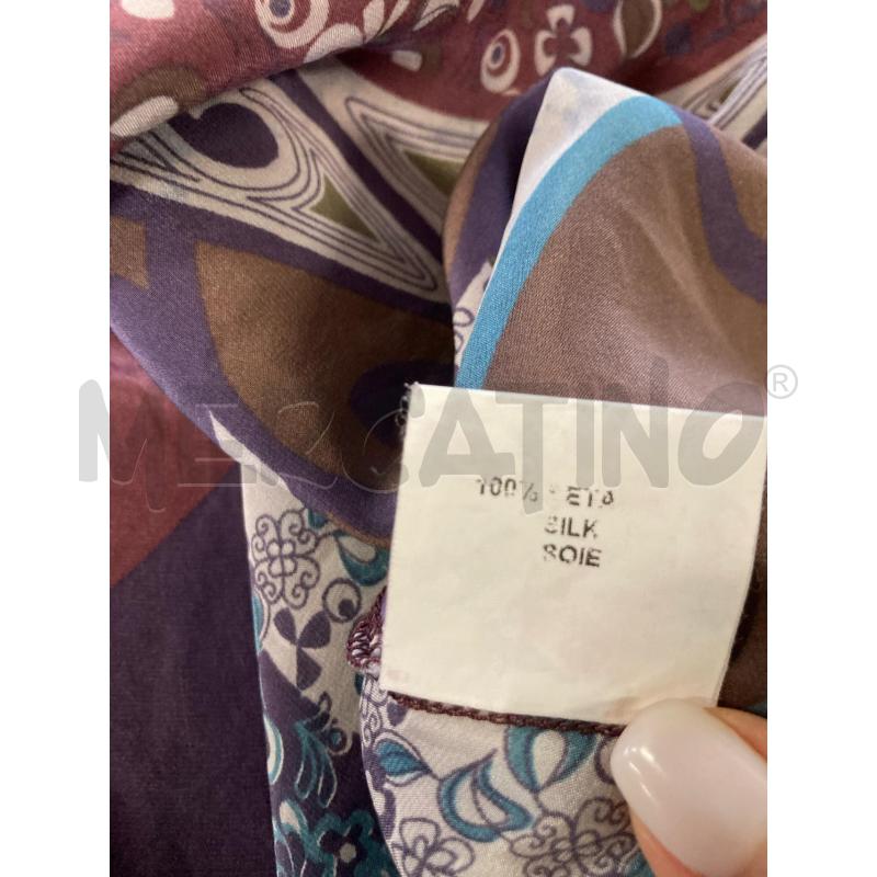 VESTITO DONNA SETA HYBRIS FUSCIACCA  | Mercatino dell'Usato Carmagnola 5