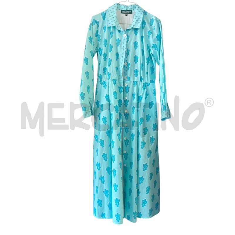 VESTITO DONNA SOLEIADO LUNGO AZ STAMPE   | Mercatino dell'Usato Carmagnola 1