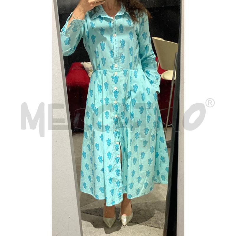 VESTITO DONNA SOLEIADO LUNGO AZ STAMPE   | Mercatino dell'Usato Carmagnola 5
