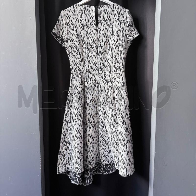 VESTITO DONNA TER CARACTERE BIANCO NERO GONNA ASSIMMETRICA | Mercatino dell'Usato Carmagnola 2