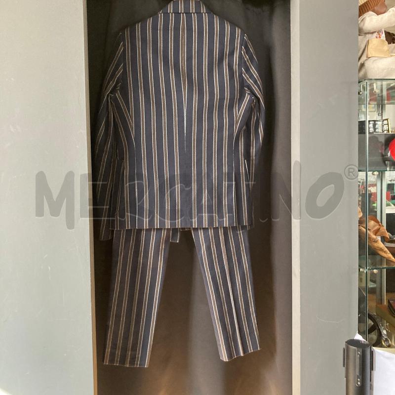 VESTITO UOMO BLU ALESSANDRINI GESSATO DOPPIO PETTO  | Mercatino dell'Usato Carmagnola 2