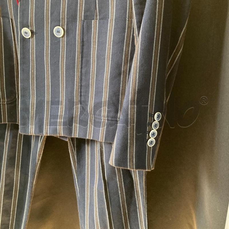 VESTITO UOMO BLU ALESSANDRINI GESSATO DOPPIO PETTO  | Mercatino dell'Usato Carmagnola 5