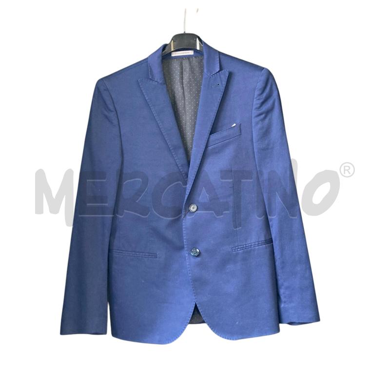 VESTITO UOMO BLU DANIELE ALESSANDRINI POCHETTE B | Mercatino dell'Usato Carmagnola 1