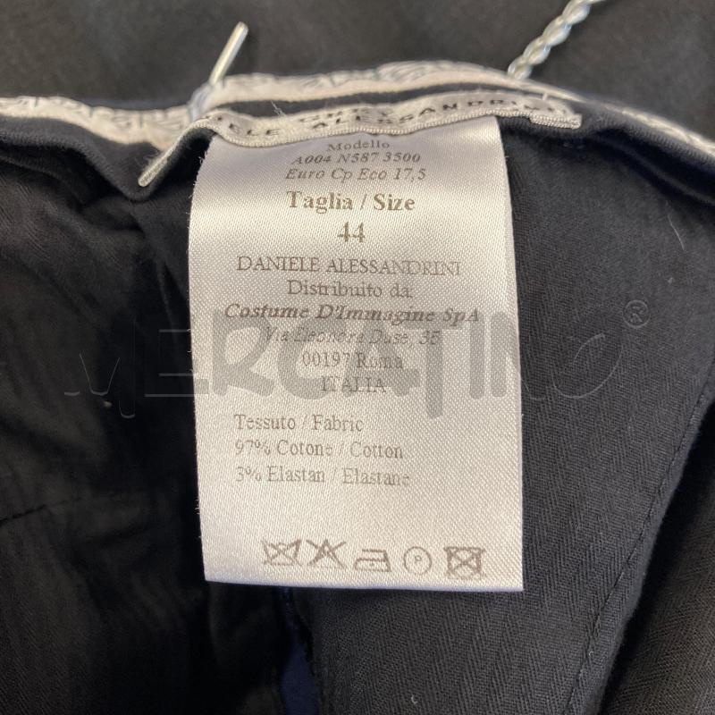 VESTITO UOMO BLU DANIELE ALESSANDRINI POCHETTE B | Mercatino dell'Usato Carmagnola 5