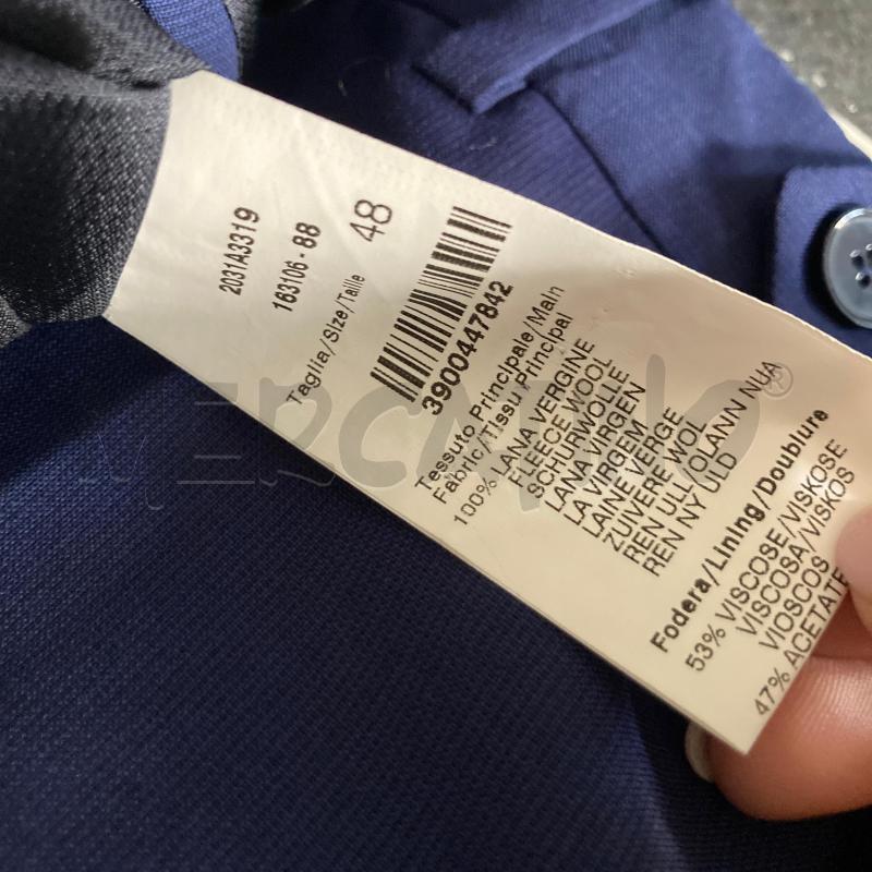 VESTITO UOMO BLU MANUEL RITZ  | Mercatino dell'Usato Carmagnola 4