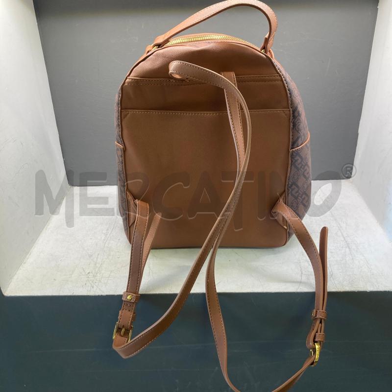 ZAINETTO DONNA MARRONE LIU JO FASCIA ROSA  | Mercatino dell'Usato Carmagnola 3