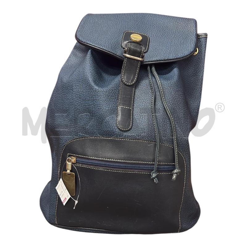 ZAINO DONNA BORBONESE BLU PELLE | Mercatino dell'Usato Carmagnola 2