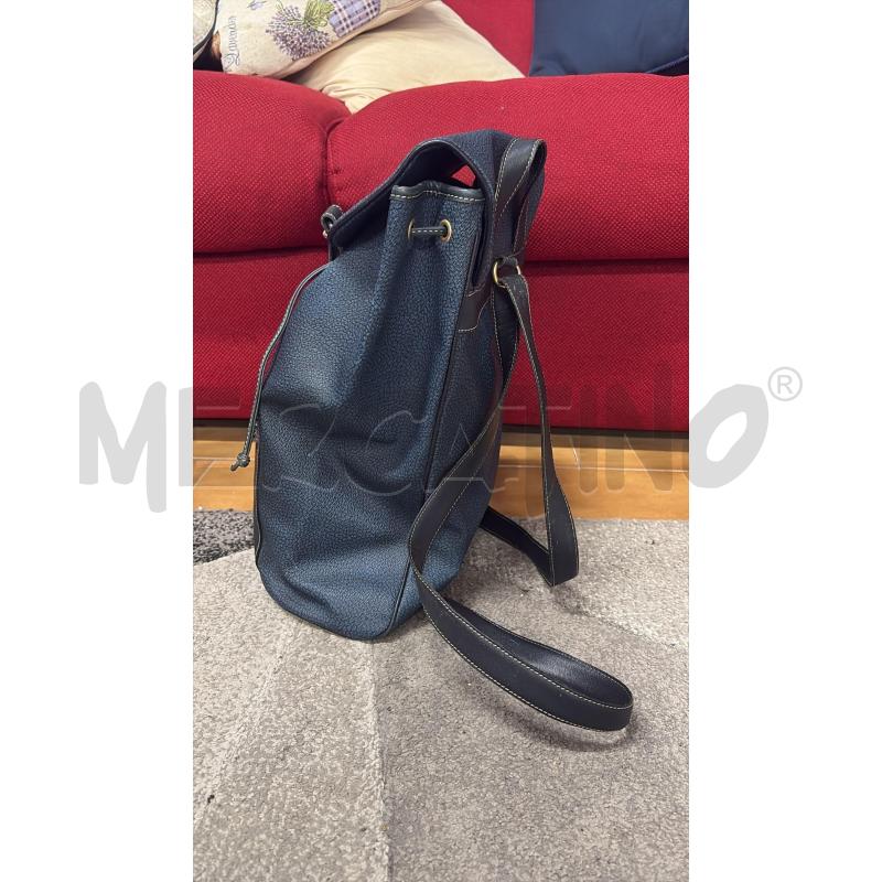 ZAINO DONNA BORBONESE BLU PELLE | Mercatino dell'Usato Carmagnola 3