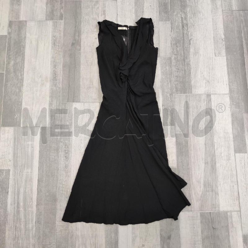 ABITO DONNA PRADA NERO SCOLLO V ROUGE | Mercatino dell'Usato Settimo torinese 1