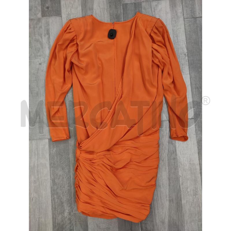 ABITO DONNA UNGARO PARALLELE SETA ARANCIO GOFFRATO | Mercatino dell'Usato Settimo torinese 2