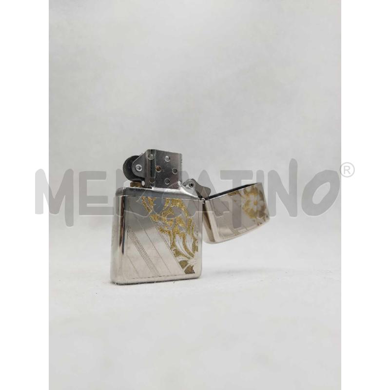ACCENDINO DA COLLEZIONE ZIPPO 1992 DESIGN FLOREALE | Mercatino dell'Usato Settimo torinese 2
