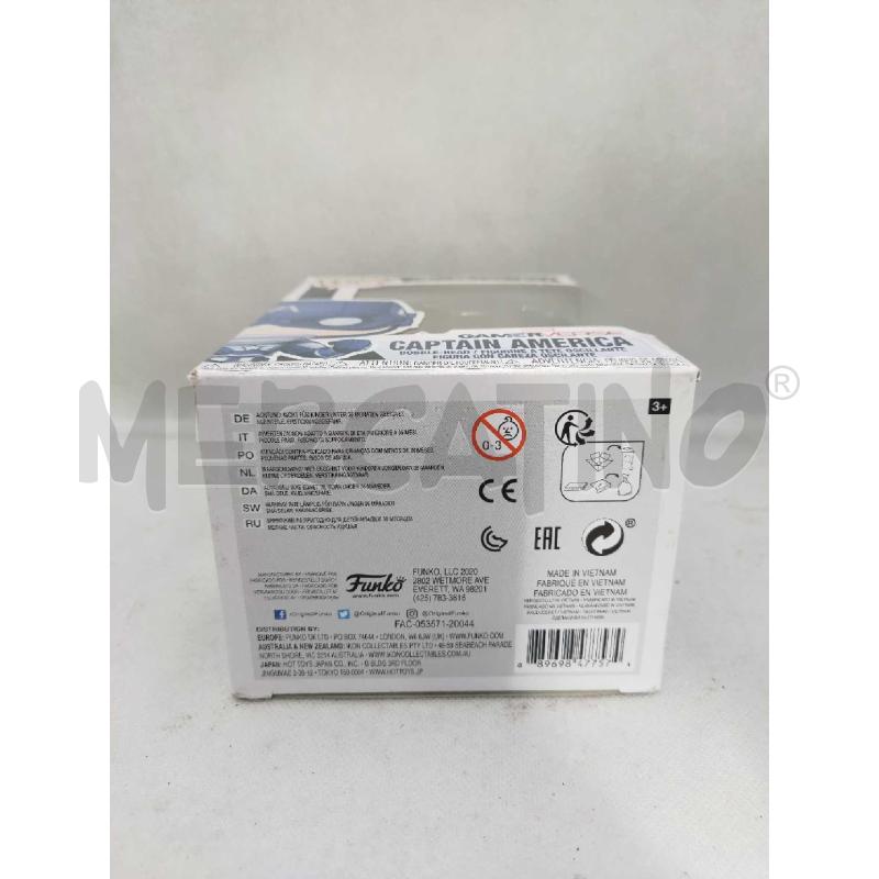 ACTION FIGURE FUNKO POP CAPTAIN AMERICA | Mercatino dell'Usato Settimo torinese 5