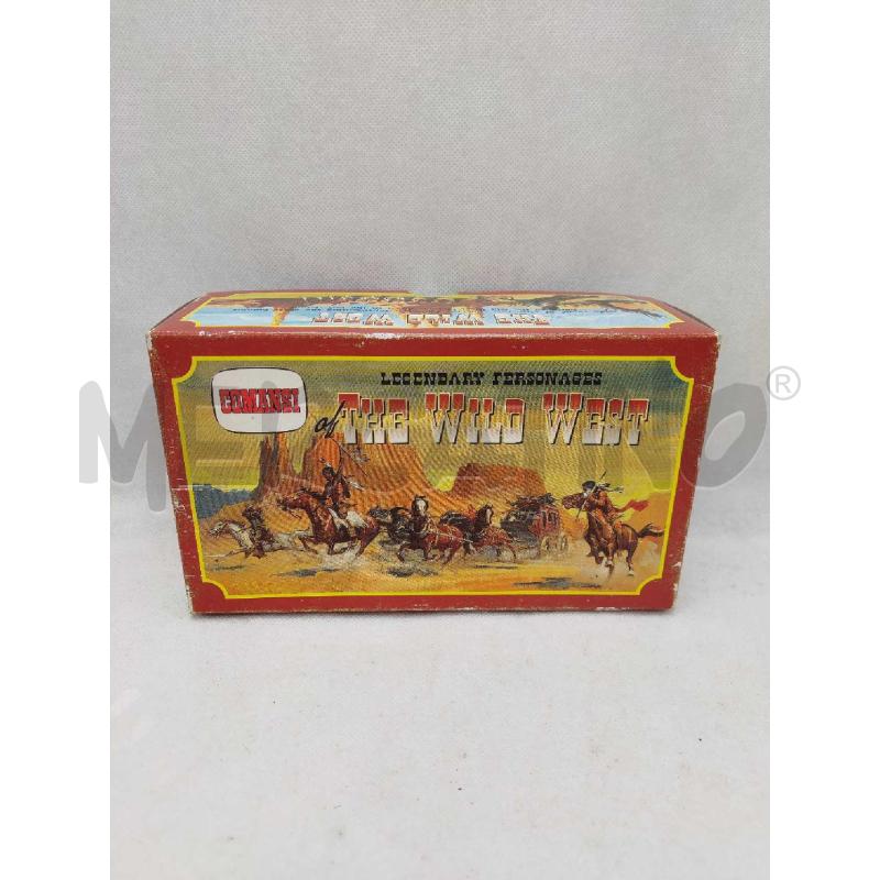 ACTION FIGURE THE WILD WEST LEGENDARY PERSONAGES  COMANSI  | Mercatino dell'Usato Settimo torinese 2