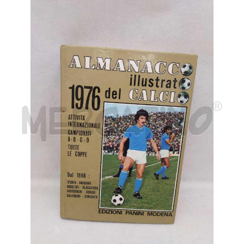 ALMANACCO ILLUSTRATO DEL CALCIO 1976 EDIZIONI PANINI MODENA | Mercatino dell'Usato Settimo torinese 1
