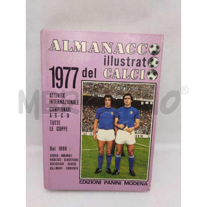 ALMANACCO ILLUSTRATO DEL CALCIO 1977 EDIZIONI PANINI MODENA | Mercatino dell'Usato Settimo torinese 1