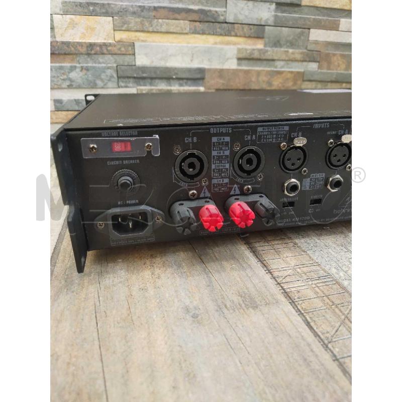 AMPLIFICATORE / FINALE BEHRINGER KM1700 | Mercatino dell'Usato Settimo torinese 3