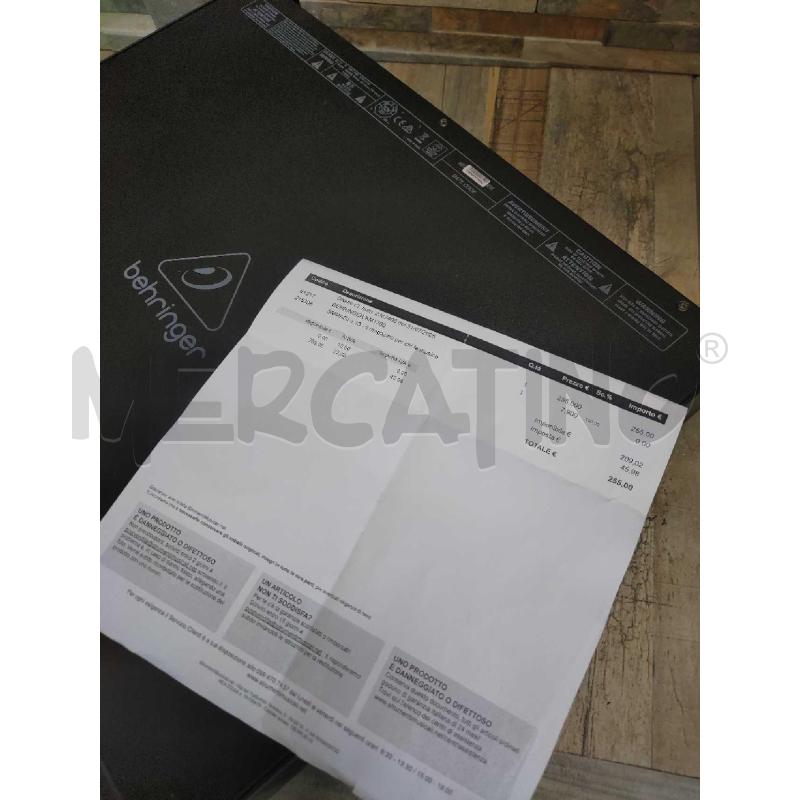 AMPLIFICATORE / FINALE BEHRINGER KM1700 | Mercatino dell'Usato Settimo torinese 5