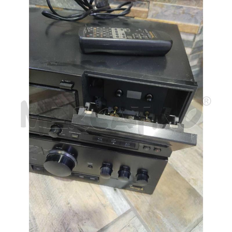 AMPLIFICATORE + PIASTRA CASSETTE TECHNICS X102 | Mercatino dell'Usato Settimo torinese 2