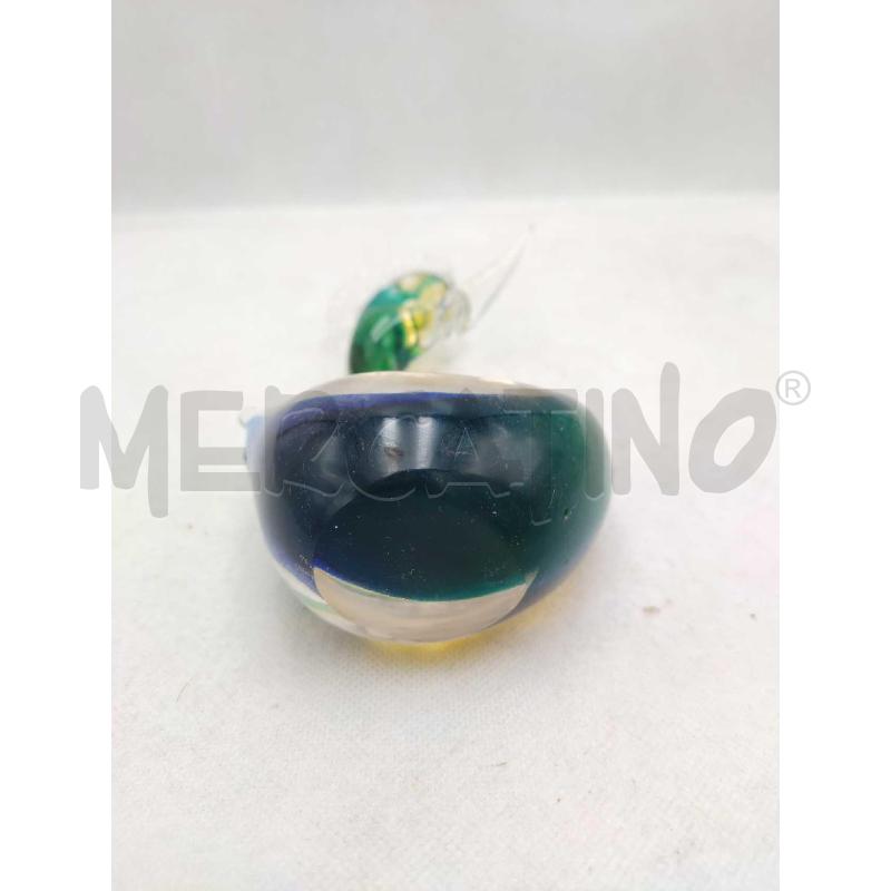 ANATRA VETRO MURANO VERDE E GIALLA | Mercatino dell'Usato Settimo torinese 5