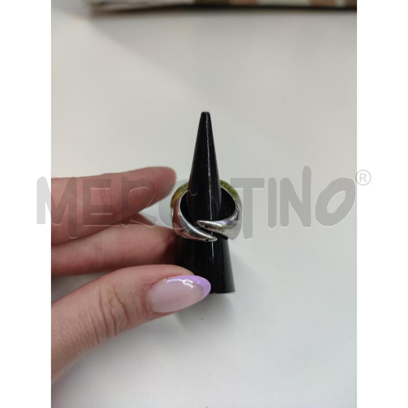 ANELLO DONNA ARTLINEA A  SMALTATO VERDE ACIDO ZIRCONE | Mercatino dell'Usato Settimo torinese 3