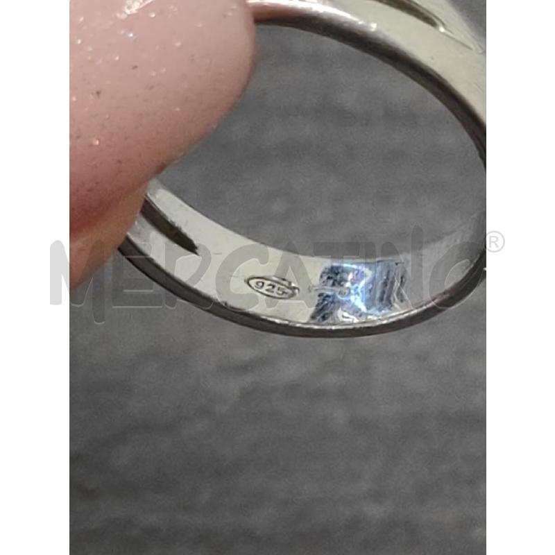 ANELLO DONNA A 3 ZIRCONI | Mercatino dell'Usato Settimo torinese 3