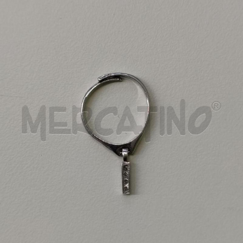 ANELLO DONNA A PENDENTE 4 ZIRCONCINI | Mercatino dell'Usato Settimo torinese 2