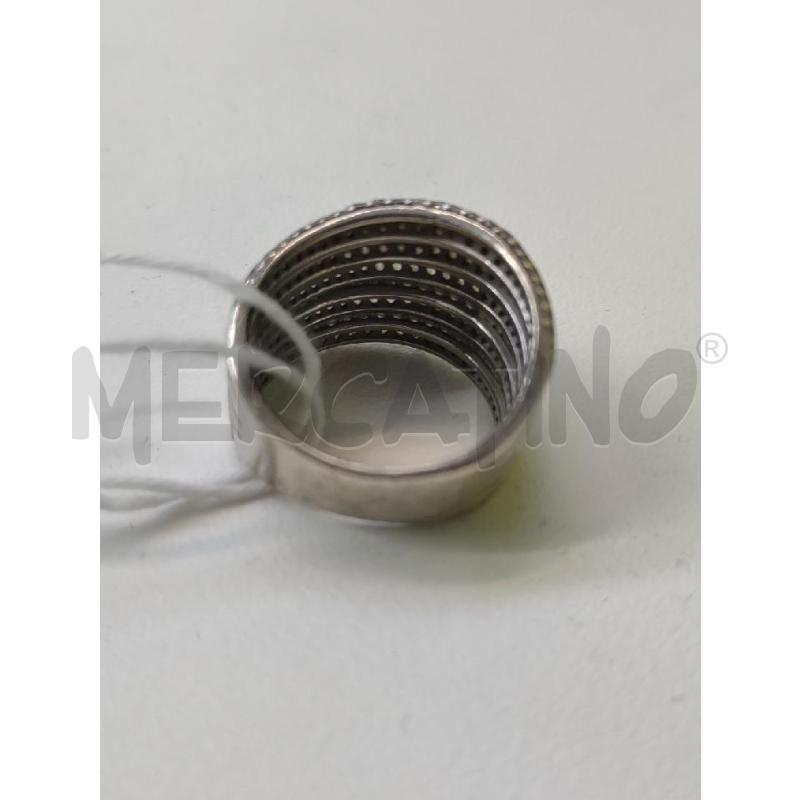 ANELLO DONNA FASCIA ZIRCONI A  | Mercatino dell'Usato Settimo torinese 3