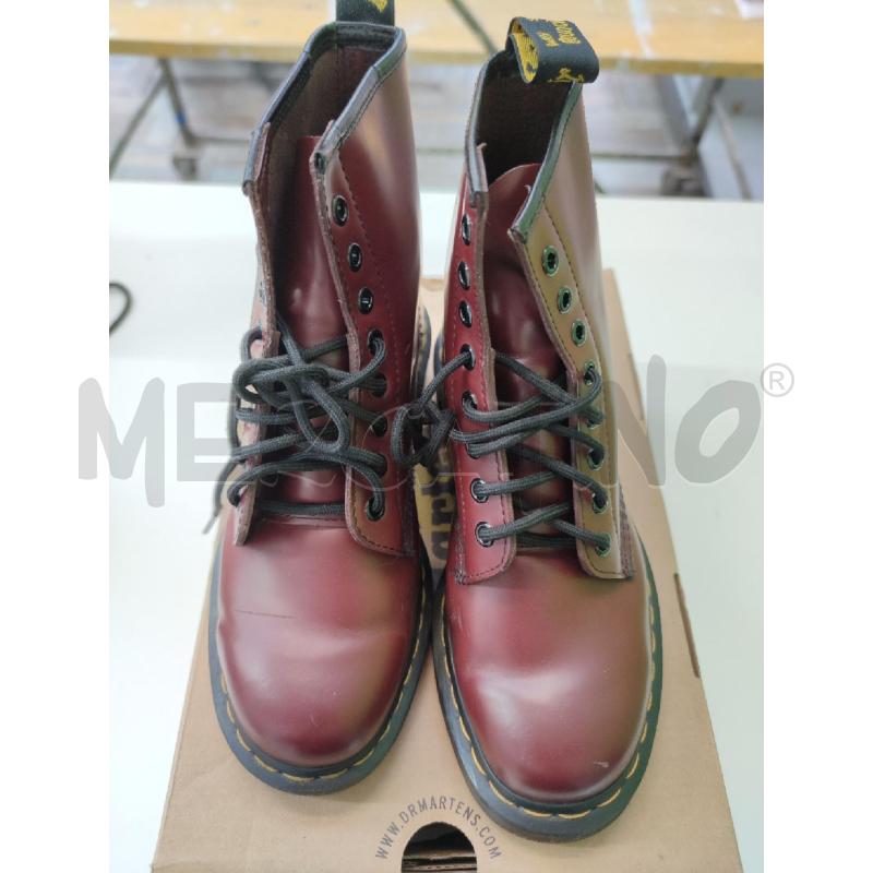 ANFIBI DONNA DR MARTENS PELLE BORDEAUX | Mercatino dell'Usato Settimo torinese 2