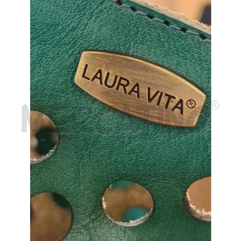 ANFIBI DONNA LAURA VITA PELLE VERDE TRAFORATI | Mercatino dell'Usato Settimo torinese 4