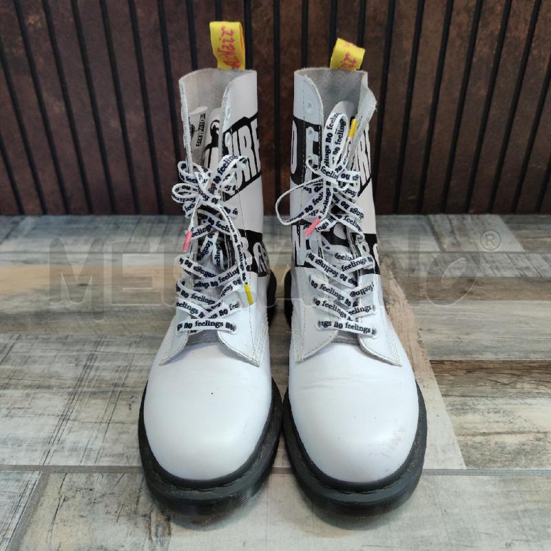 ANFIBI UNISEX DR MARTENS X SEX PISTOLS BIANCHI  | Mercatino dell'Usato Settimo torinese 1