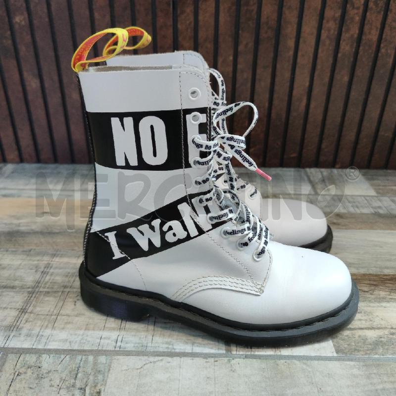 ANFIBI UNISEX DR MARTENS X SEX PISTOLS BIANCHI  | Mercatino dell'Usato Settimo torinese 2