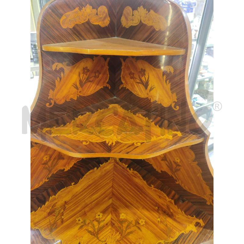 ANGOLIERA LEGNO INTARSIATO | Mercatino dell'Usato Settimo torinese 2