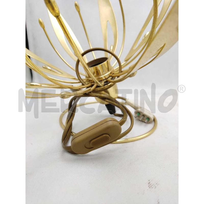 APPLIQUE CON FIORI DORATI ANNI 70 | Mercatino dell'Usato Settimo torinese 4